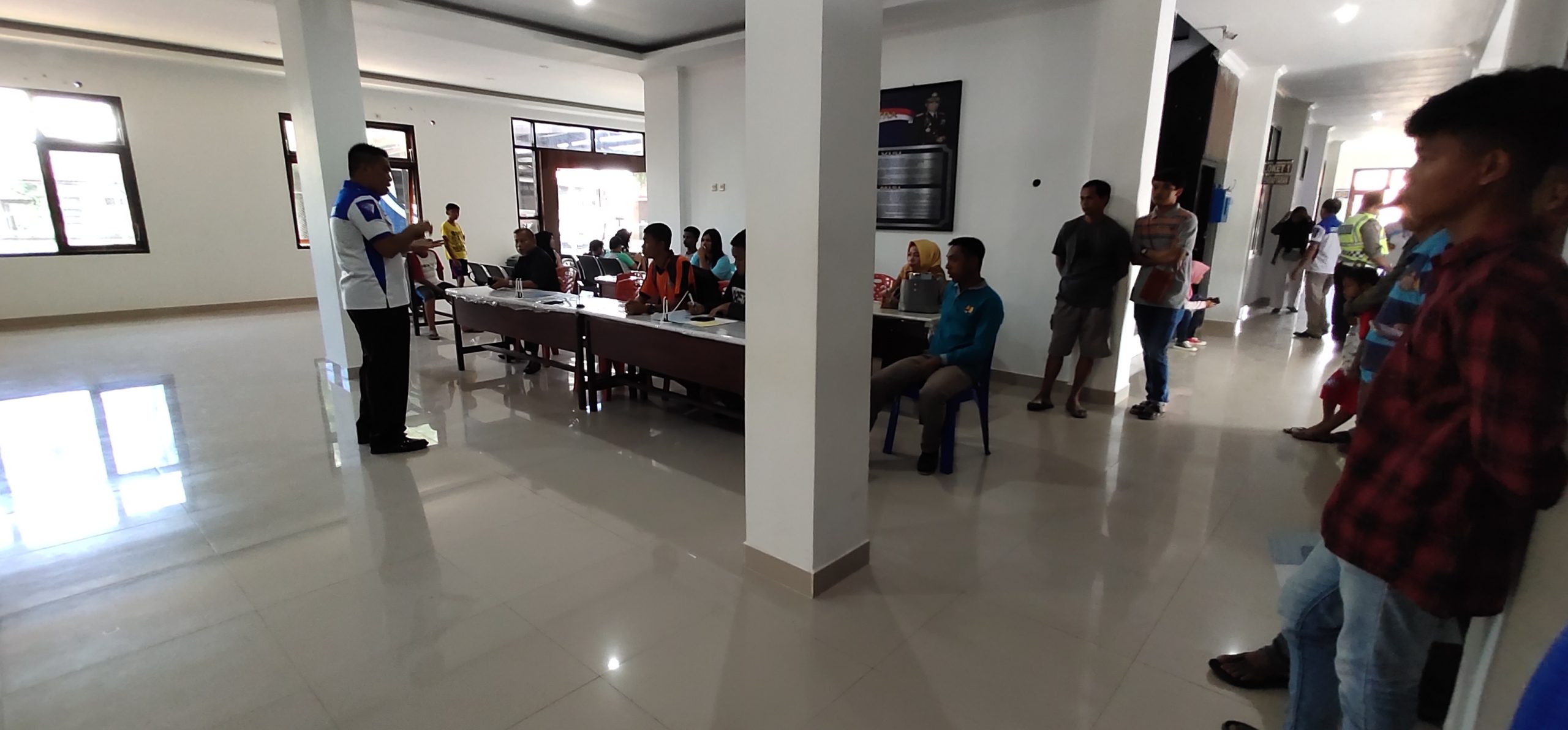 Sat Lantas Polres Kendari Sosialisasi Keselamatan Berlalu Lintas