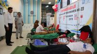 Jasa Raharja Sultra Gelar Donor Darah dan Pengobatan Gratis Menyambut HUT ke-59