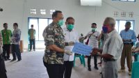 Salurkan BLT DD di Kecamatan Maginti, Bupati Mubar Ucapkan Terima Kasih Kepada Pemerintah Pusat