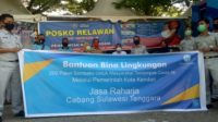 Peduli Pandemi Covid-19, Jasa Raharja Sultra Salurkan 200 Paket Sembako