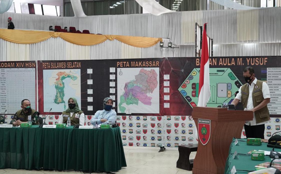 Letjen TNI Doni Monardo: Gugus Tugas Percepatan Penanganan Covid19 Sulsel Terbaik