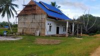 Anggaran Habis, Gedung Serbaguna Desa Baho Puuwulu Baru Rampung 70 persen