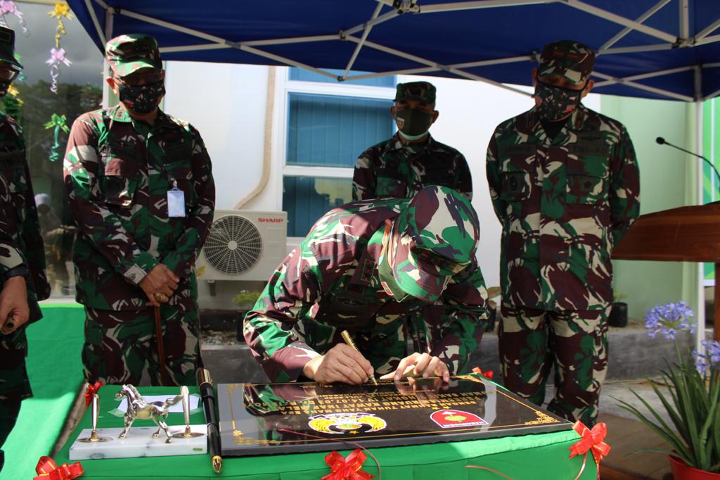 Pangdam Hasanuddin Resmikan Gedung Khusus Pasien Covid19 Rs Ismoyo