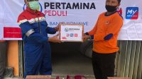 Pertamina Serahkan Bantuan Bagi Masyarakat Korban Banjir di Konawe