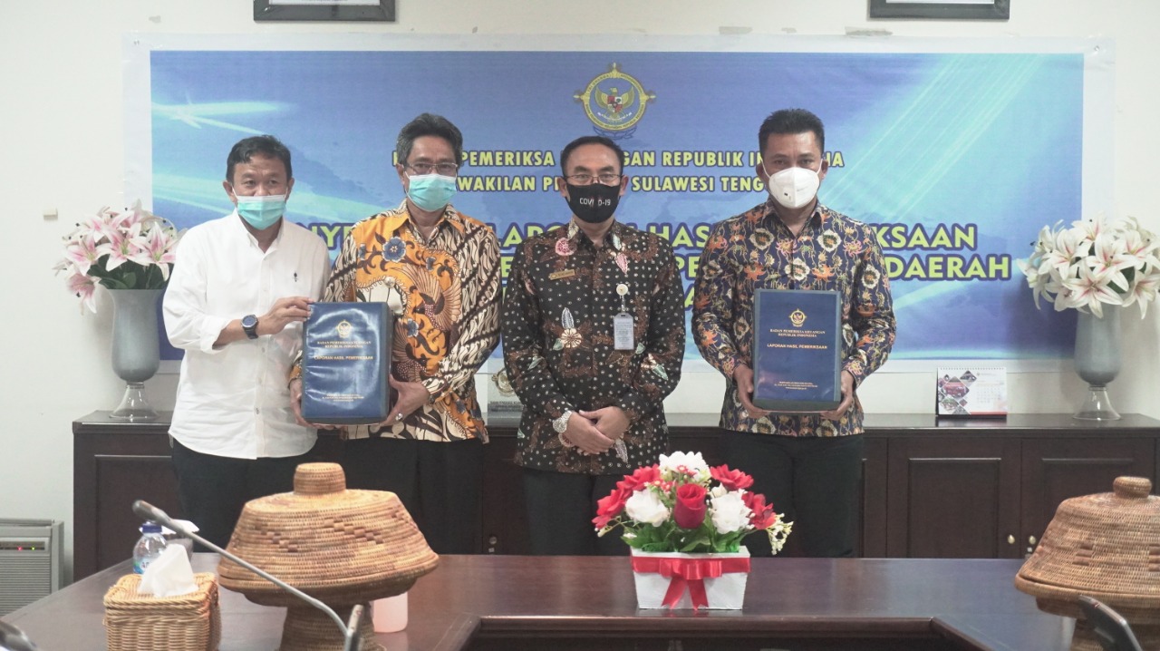 Penghujung Masa Jabatan, Amrullah - H Andi Lutfi Sukses Raih Predikat WTP