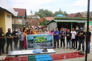 Gerak Cepat ASLI dan ASR, Bantu Korban Angin Puting Beliung di Kampung Butung