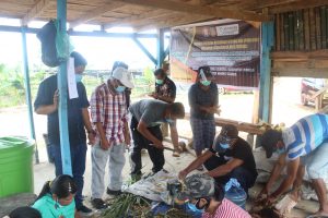 Dosen Proteksi Tanaman UHO Dampingi Dasa Wisma Konsel Terapkan GAP Sayuran Organik di Tengah Pandemi Covid-19