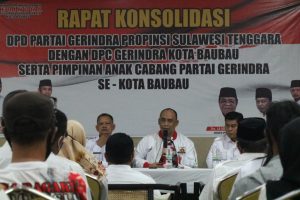 Konsolidasi di Baubau, Andi Ady Aksar Instruksikan Perkuat Struktur Partai, Ganti yang Tidak Aktif