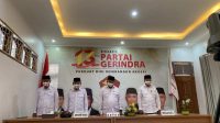 Pelaksanaan HUT Gerindra XIII Dilaksanakan Secara Virtual