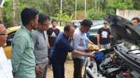 Buka Layanan Perbengkelan, Workshop Ana Wonua Diserbu Driver grab Online
