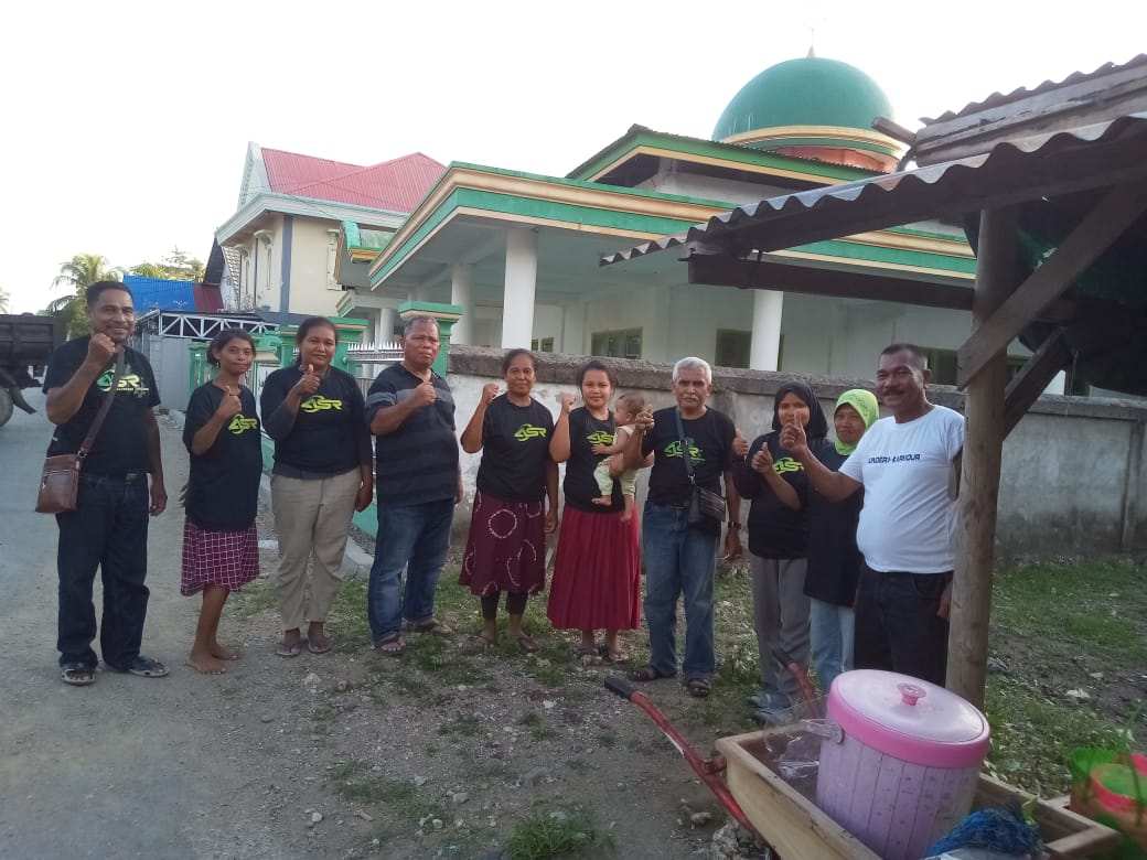 Relawan ASR Busel Terus Bergerak Sosialisasikan Andi Sumagerukka