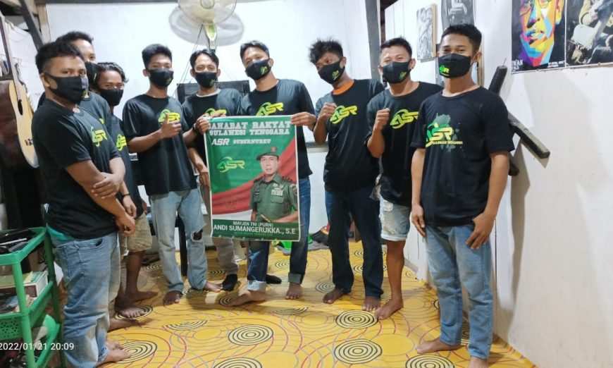 Relawan ASR Serap Aspirasi Kalangan Milenial Pengadaan Sarana Olahraga