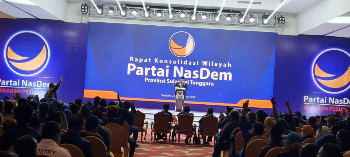 Dihadapan Pengurus DPP NasDem, Ali Mazi Sebut KSK The Next Gubernur