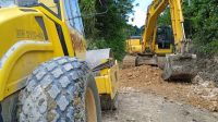 PT GKP Kembali Lakukan Perbaikan Jalan Wawouso-Bobolio