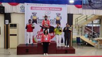 Atlet Taekwondo UHO Raih 1 Medali Perak dan 2 Perunggu Pada Pomnas XVII