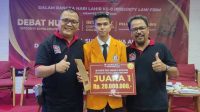 Mahasiswa Fakultas Hukum UHO Juara Debat Nasional