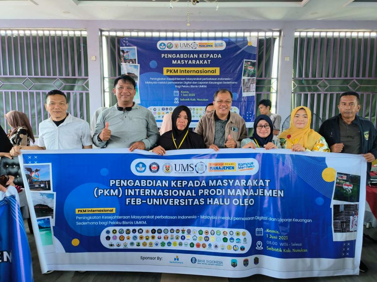 FEB UHO Implementasikan MBKM, Kerjasama dengan Universitas Malaysia Sabah