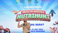 Sekda Setiawan Luncurkan Aplikasi Health Heroes Nutrihunt Se-Jawa Barat