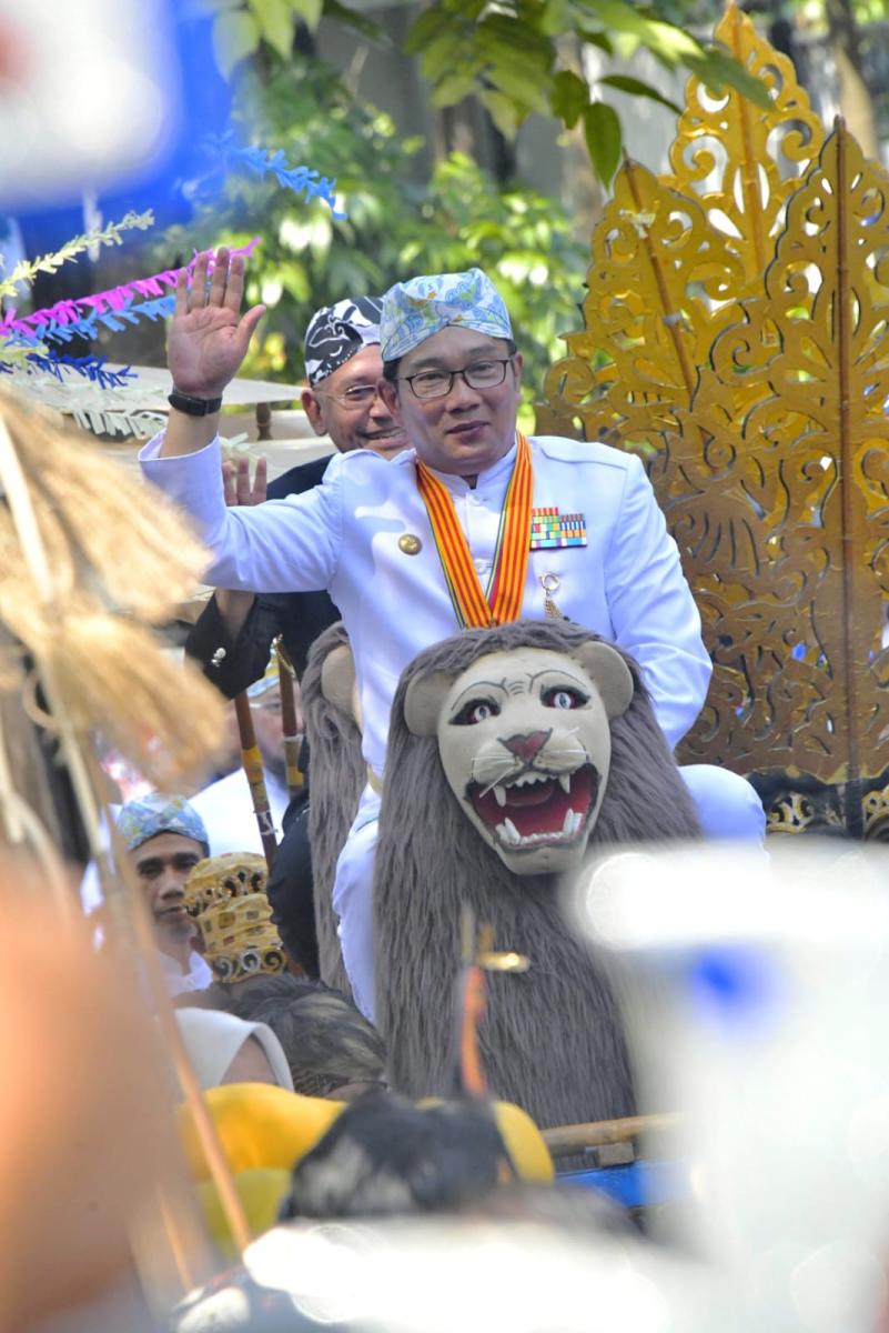 Apresiasi Karnaval Pesona Nusantara Kota Bekasi, Ridwan Kamil: Keren dan Luar Biasa