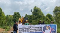 Serap Aspirasi Masyarakat, Perindo Sultra Lakukan Pembukaan Jalan Usaha Tani di Kolaka