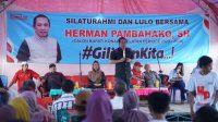 Dihadapan Ratusan Masyarakat, Herman Pambahako Gaungkan 'Giliran Kita' Bangun Konsel