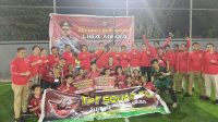 Sukses Digelar, TPT Squad FC Jawara Liga Media Cup I Polda Sultra