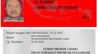 Kontroversi Keanggotaan Sudiro di PDI-Perjuangan Menjadi Sorotan Jelang Pilkada Konut