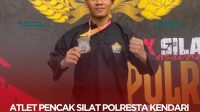 Bripda Harya Alimin Persembahkan Medali Perak untuk Polda Sultra di Kapolri Cup 2024