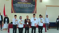 Duel Politik Dimulai: H Hamiruddin-Muh Ali Raih Nomor Urut 1, H Haliana-Safia Wualo Dapat Nomor 2