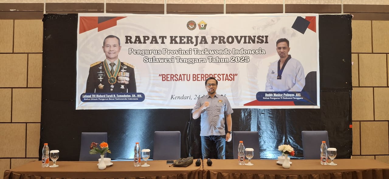 Ketua Taekwondo Sultra: Mari Jaga Kondusivitas Olahraga, Biarkan Proses Berjalan 