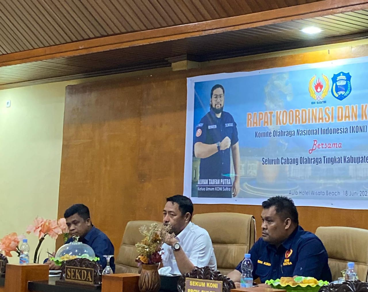 Sinergi Menuju Porprov 2026, KONI Wakatobi Gelar Rapat Koordinasi dan Konsultasi Seluruh Cabor