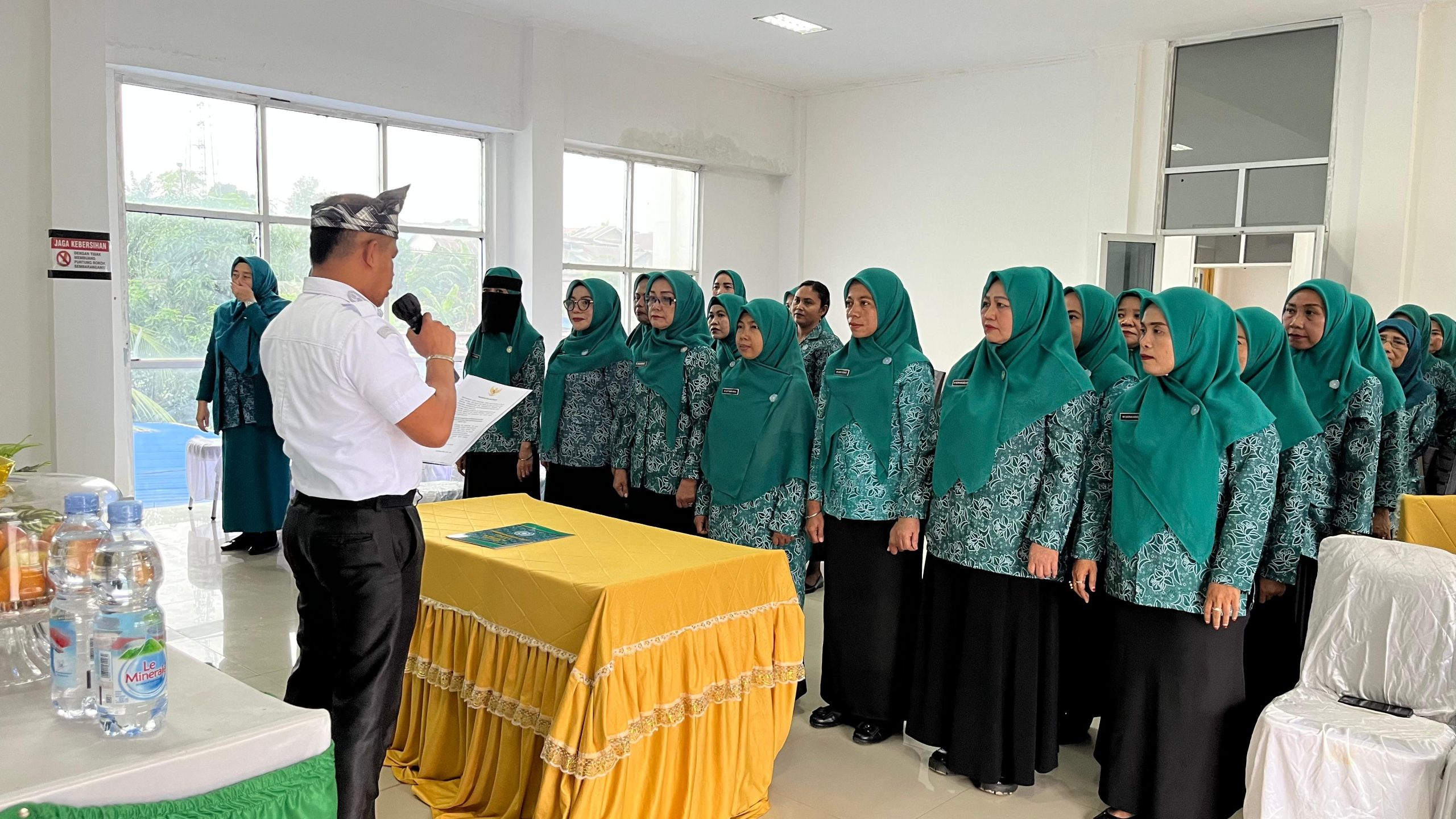 Pelantikan PKK Kecamatan Kadia