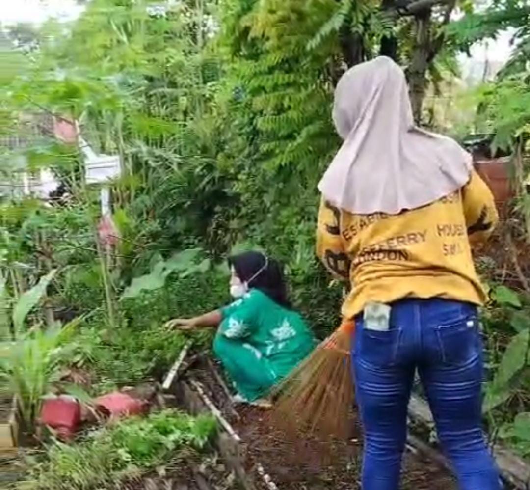 Kebun PKK Pondambea Dibenahi: Langkah Nyata TP PKK Kecamatan Kadia Wujudkan Lingkungan Hijau dan Berdaya