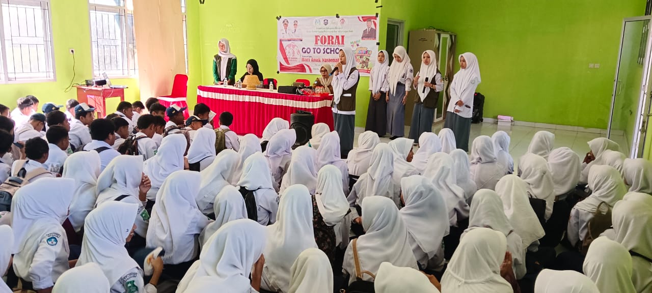 DP3A Wakatobi Gandeng FORAI Edukasi Siswa SD dan SMP