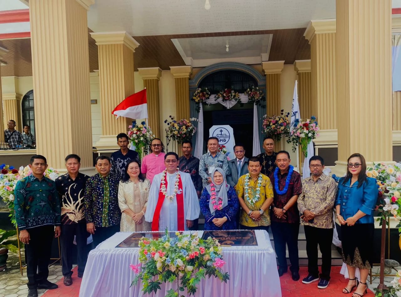 Pentahbisan Gereja GPID Alif dan Ya, Simbol Kebersamaan dan Moderasi Beragama di Parigi Moutong