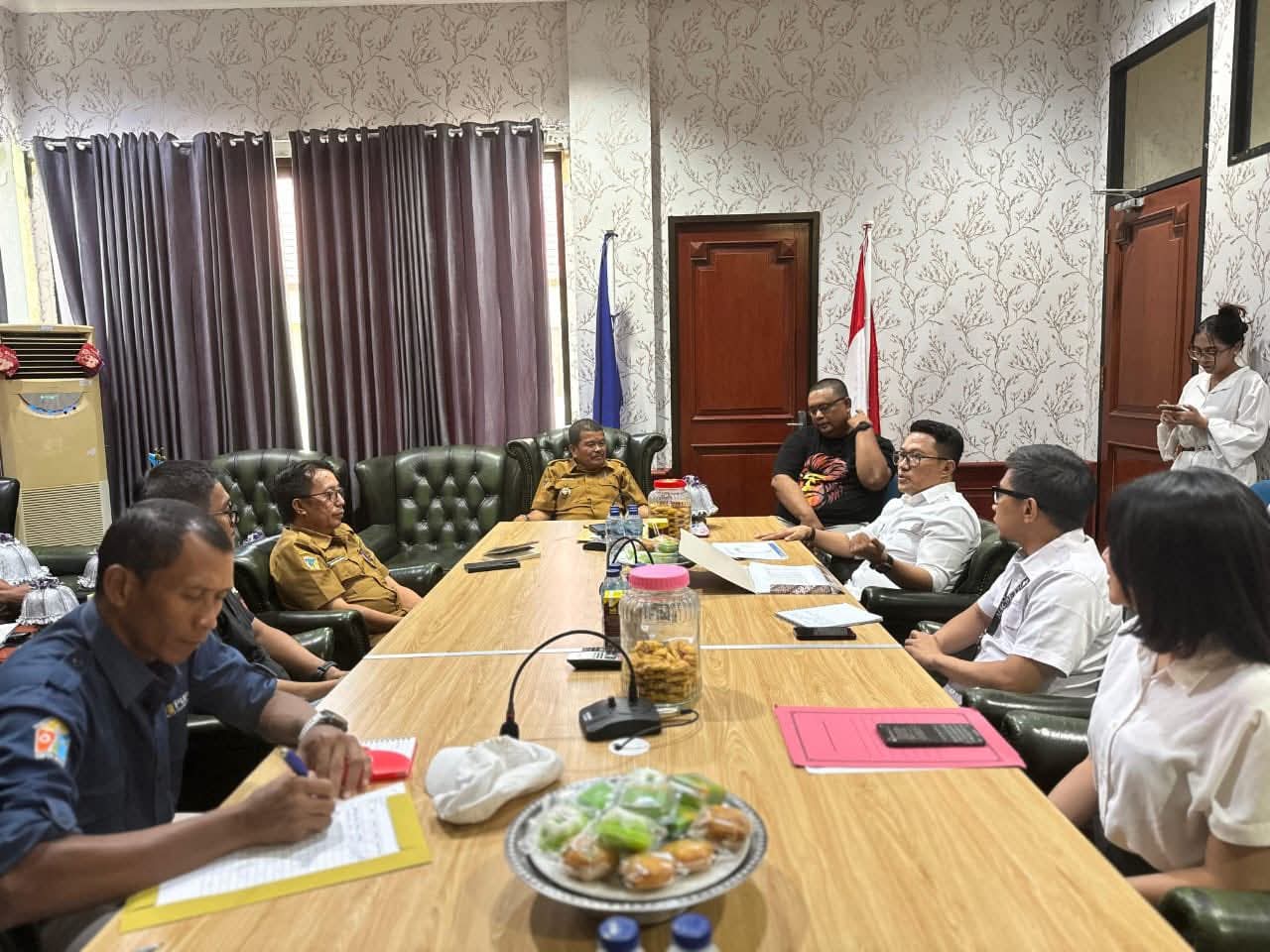 Wabup Abdul Sahid Terima Audiensi Dari Dirjen Cipta Karya