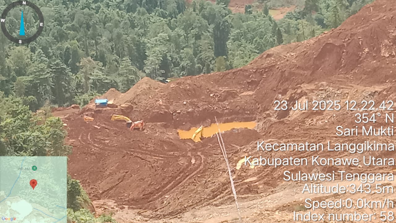 AMPLK Sultra Soroti Dugaan Penambangan Ilegal di Desa Sarimukti Konawe Utara