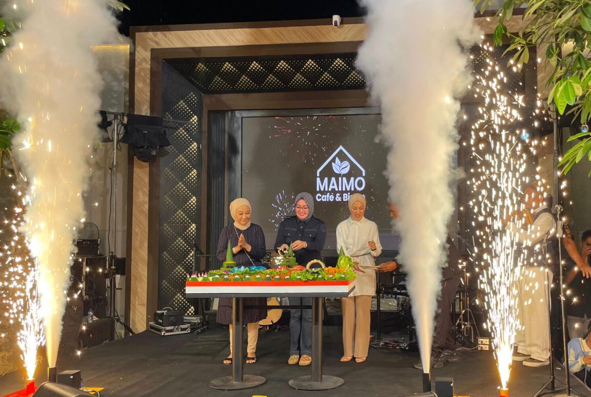 Wali Kota Kendari Resmikan Maimo Caffe & Bistro, Destinasi Nongkrong Baru dengan Sentuhan Lokal