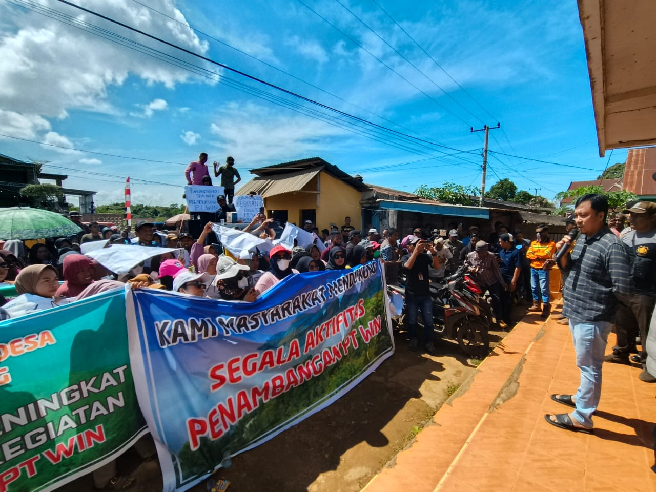 Warga Lingkar Tambang Nilai PT WIN Hadirkan Manfaat Nyata