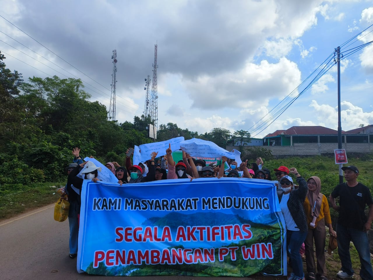 Warga Lingkar Tambang Nilai PT WIN Hadirkan Manfaat Nyata