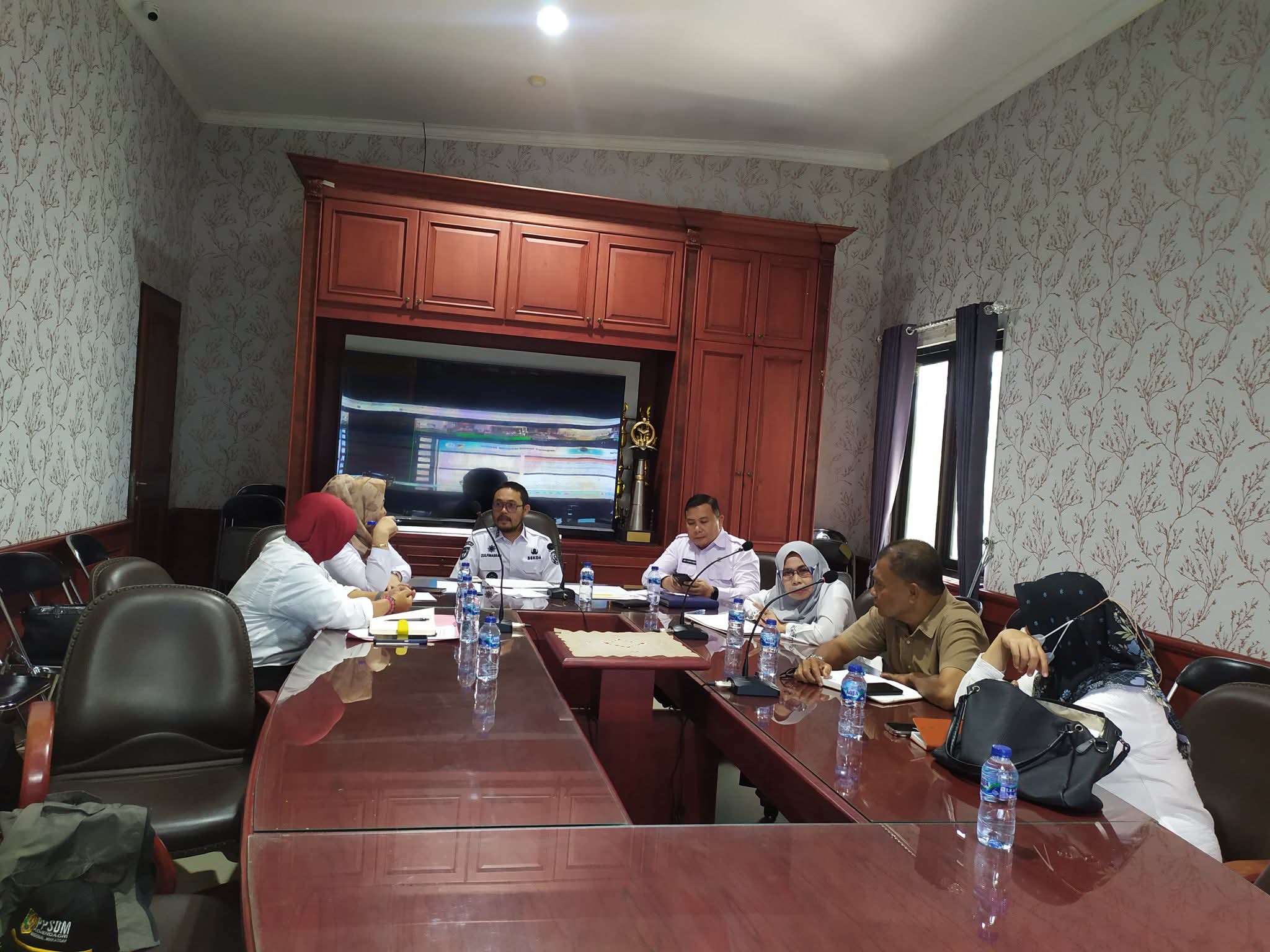 Pemkab Parigi Moutong Ikuti Rapat Inflasi Bersama Gubernur Sulawesi Tengah