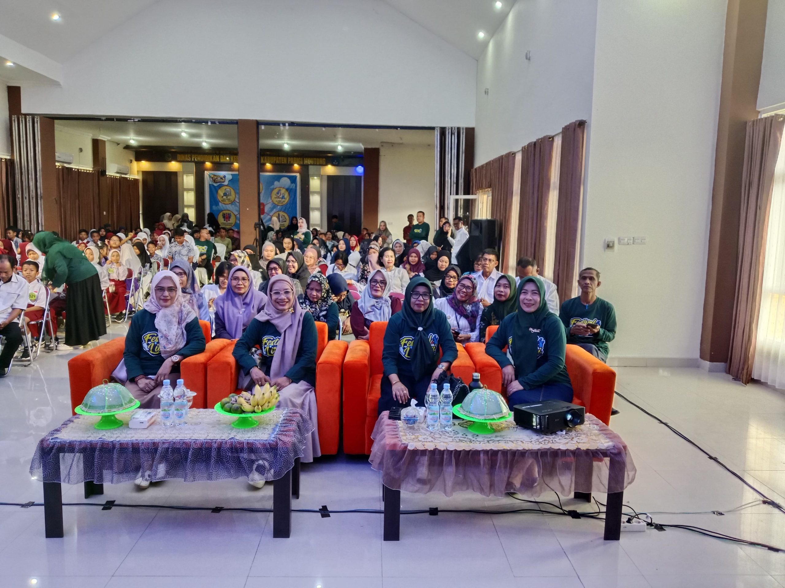 Festival Literasi Kabupaten Parigi Moutong 2025 Resmi Dibuka, Hadirkan 307 Peserta