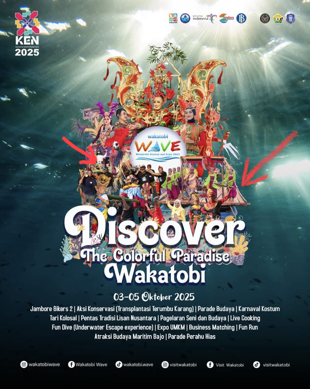 Festival Wakatobi Wave 2025 Dikebiri Anggaran, Dua Tradisi Ikonik Batal Ditampilkan