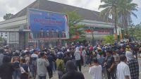Sejumlah Elemen Mahasiswa di Kendari Bergerak Menuju DPRD Sultra, Buntut Tunjangan DPR RI