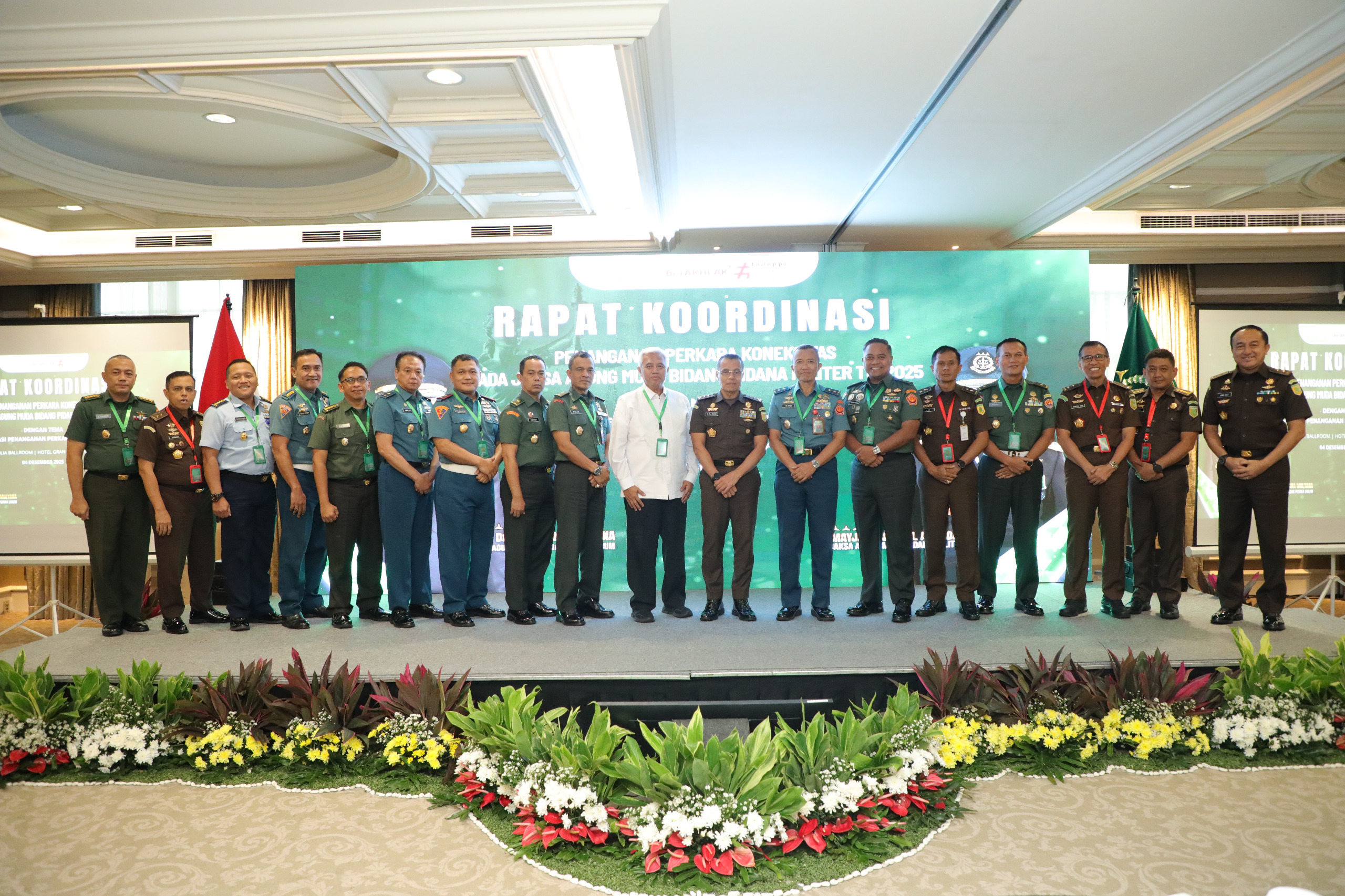 Rakor Penanganan Perkara Koneksitas: JAM PIDMIL Tegaskan Peran Sentral di Era KUHP dan KUHAP Baru