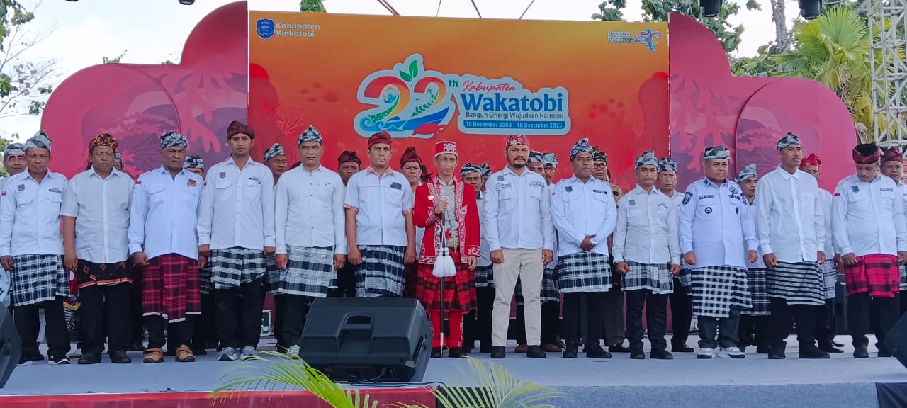 HUT Ke-22 Wakatobi: Refleksi Capaian dan Penguatan Sinergi Menuju Kabupaten Maritim Sentosa