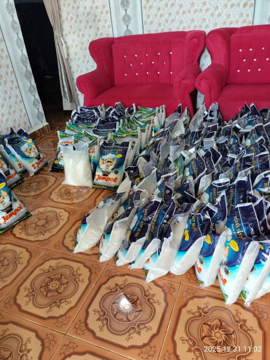 PT Hoffman Energi Perkasa Salurkan Bantuan Beras Tahap Akhir 2025 untuk Warga Lingkar Tambang