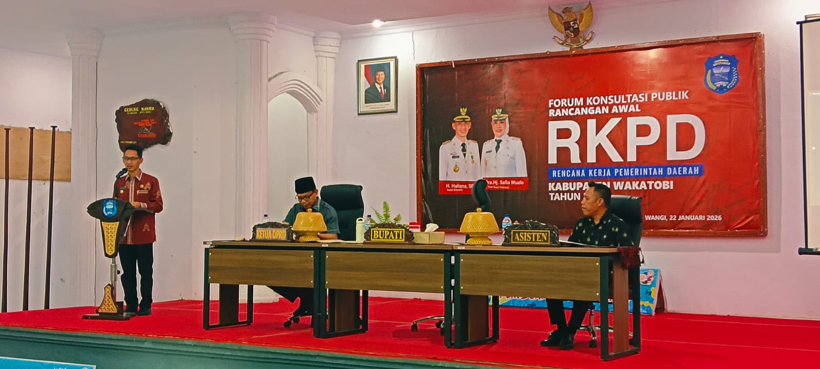Wakatobi Gelar Konsultasi Publik Ranwal RKPD 2027, Fokus Jawab Tantangan Daerah