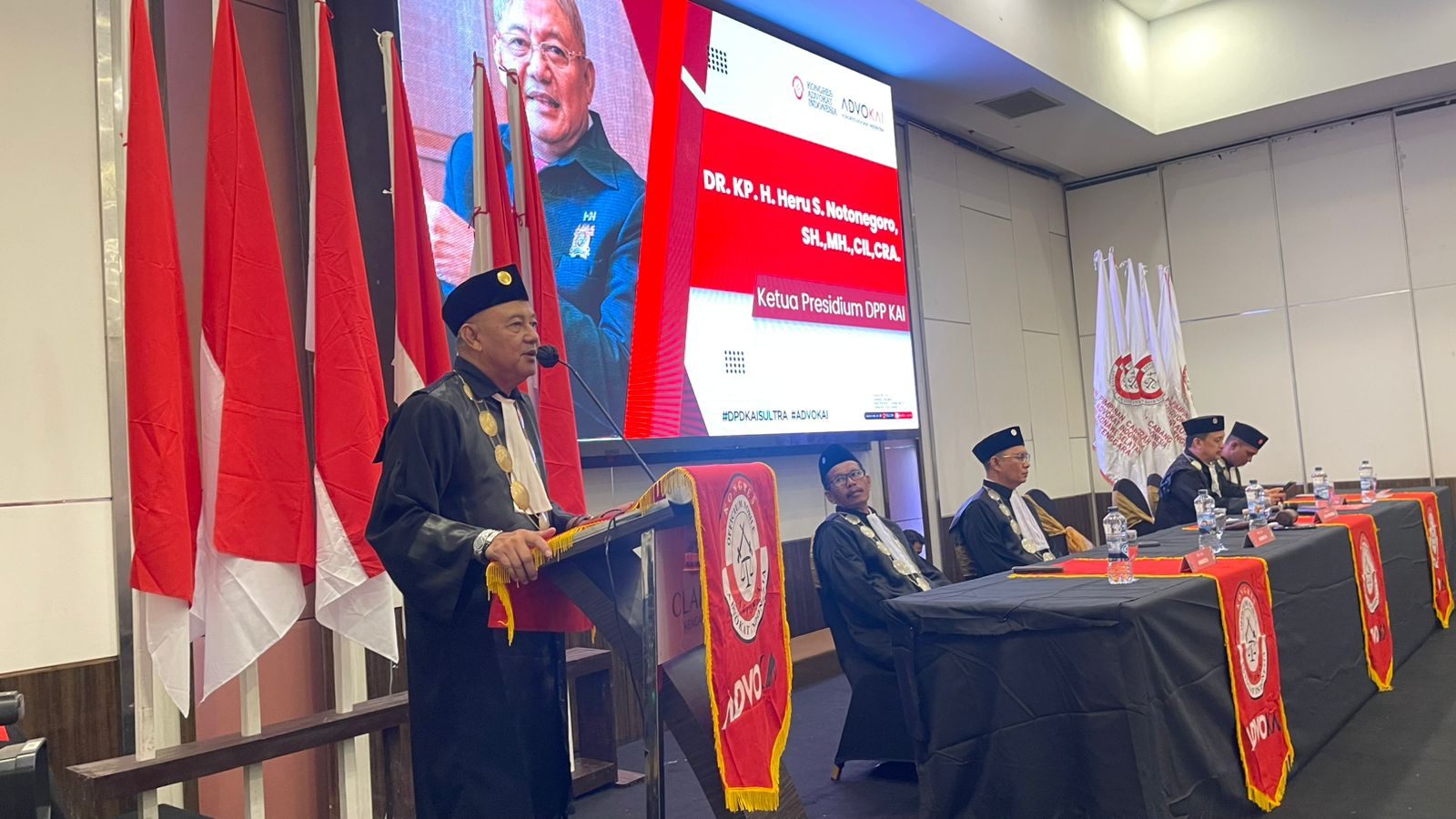 Keanggotaan KAI Sultra Tembus 300, DPP Lantik 41 Advokat Baru di Kendari