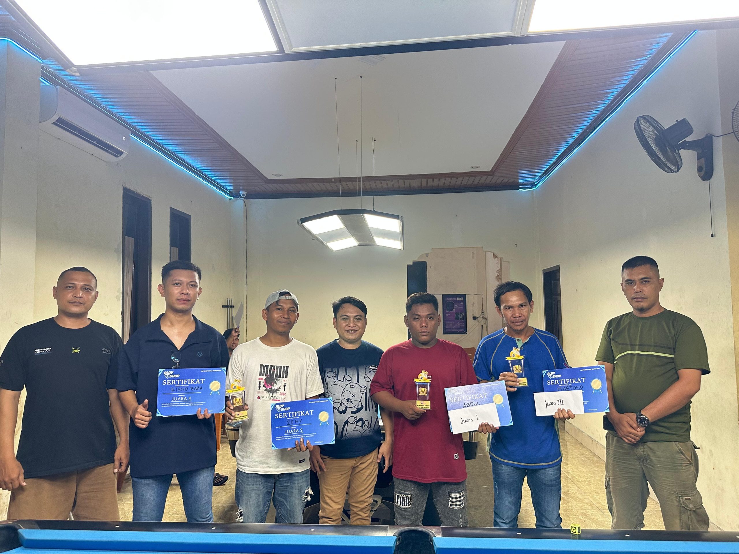 Turnamen Billiard Wakatobi Digelar Dua Mingguan, Targetkan Lahirkan Atlet Berprestasi